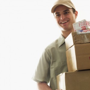 Man Delivering Packages